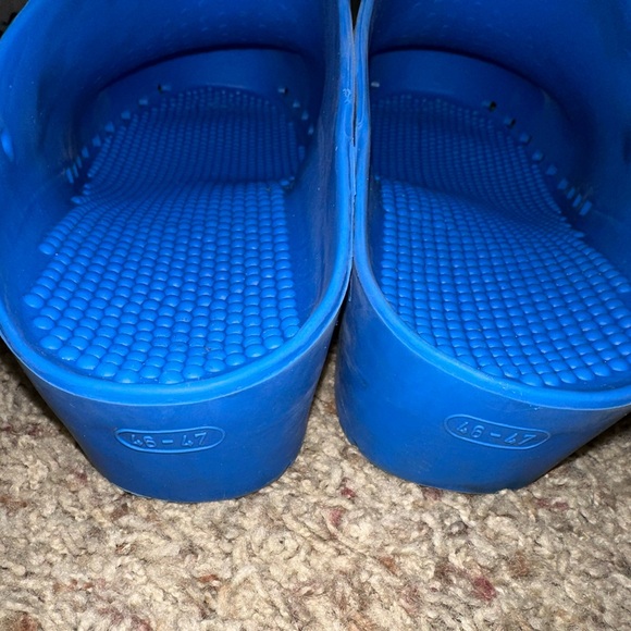 Calzuro ~ Classic Without Holes ~ Royal Blue ~ Clogs/Slip On Shoes ~ Euro 46/47 - Picture 3 of 4